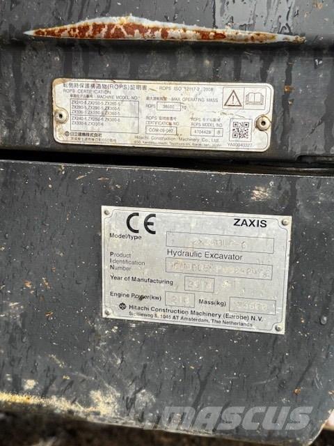 Hitachi ZX 350 LC-6 Gravemaskiner på larvebånd