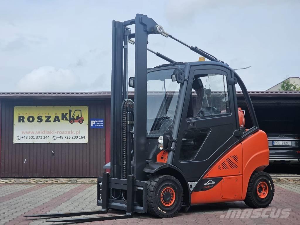Linde H25T-02 LPG gaffeltrucks