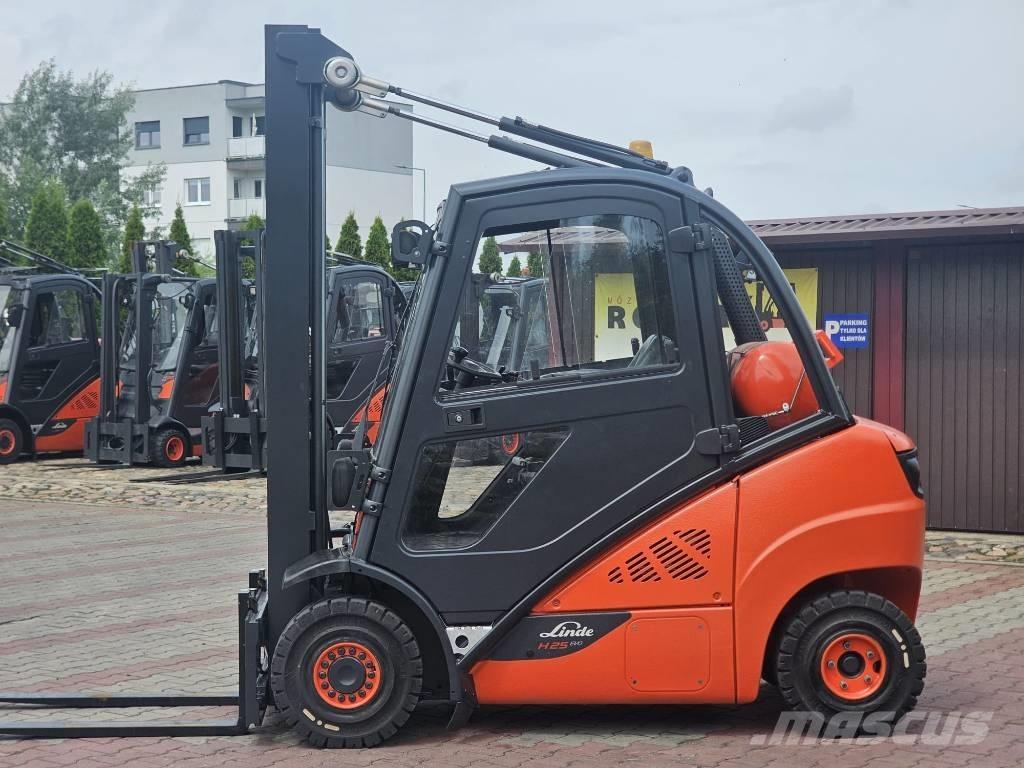 Linde H25T-02 LPG gaffeltrucks