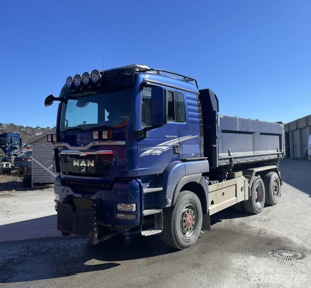 MAN TGS 28.540 6x4 Lastbiler med tip
