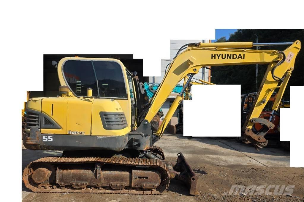 Hyundai Robex 55 Minigravemaskiner