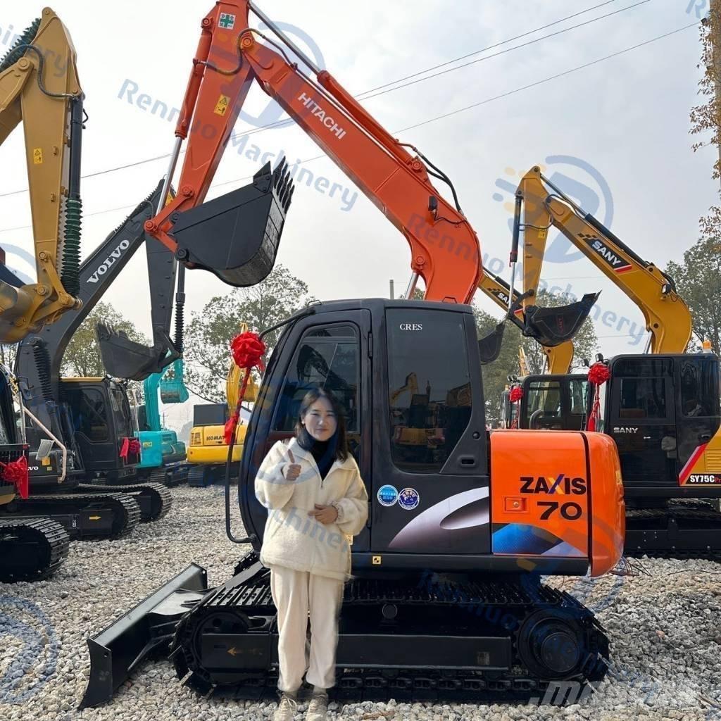 Hitachi ZX70 Minigravemaskiner