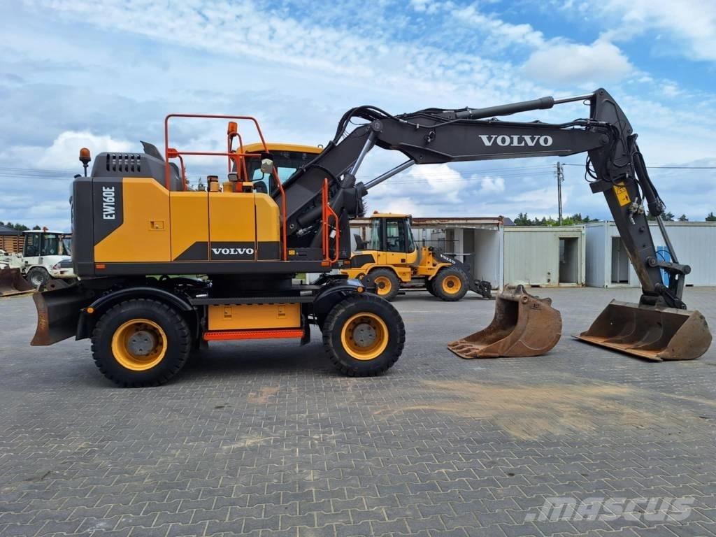 Volvo EW 160 E Gravemaskiner på hjul