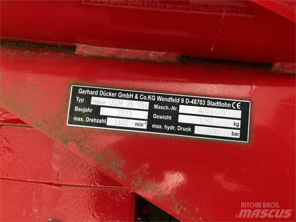 Dücker USM-26 VR4 Græsklippere og skårlæggere
