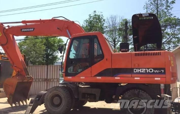 Doosan DH210W Gravemaskiner på hjul