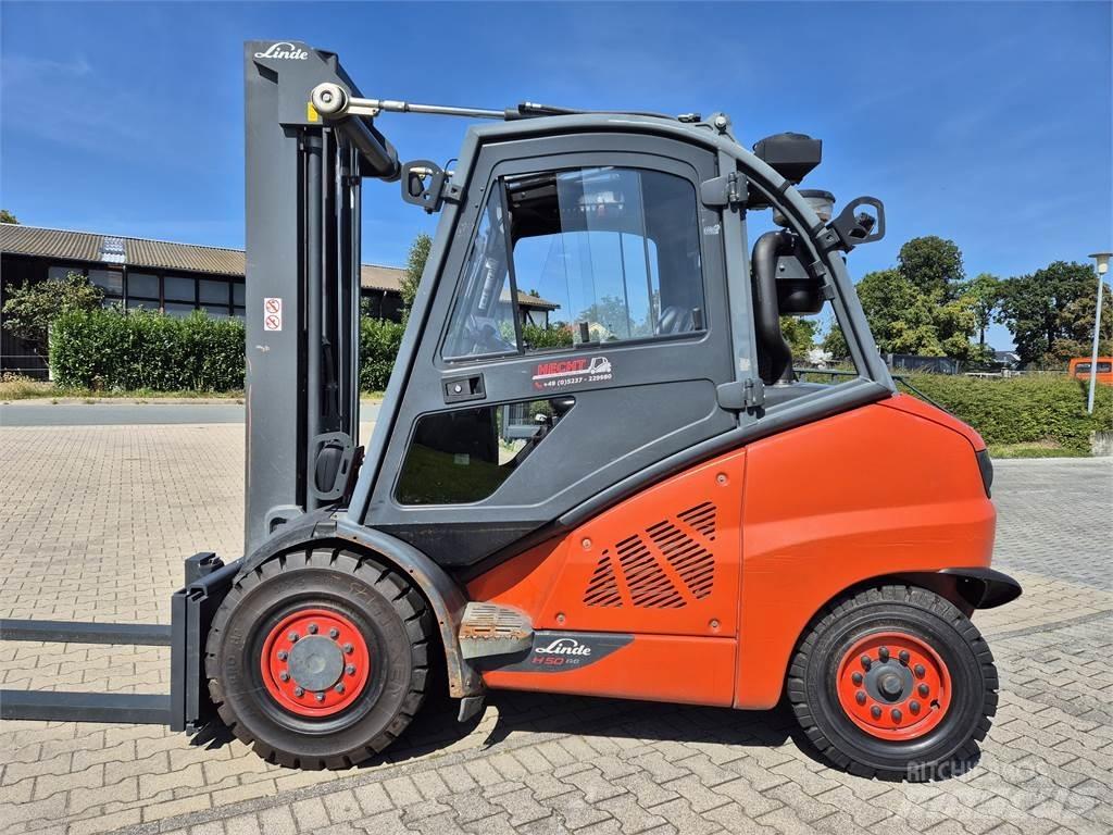 Linde H50D-02 Diesel gaffeltrucks