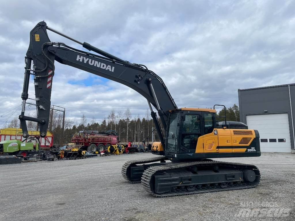 Hyundai HX 300 AL Gravemaskiner på larvebånd