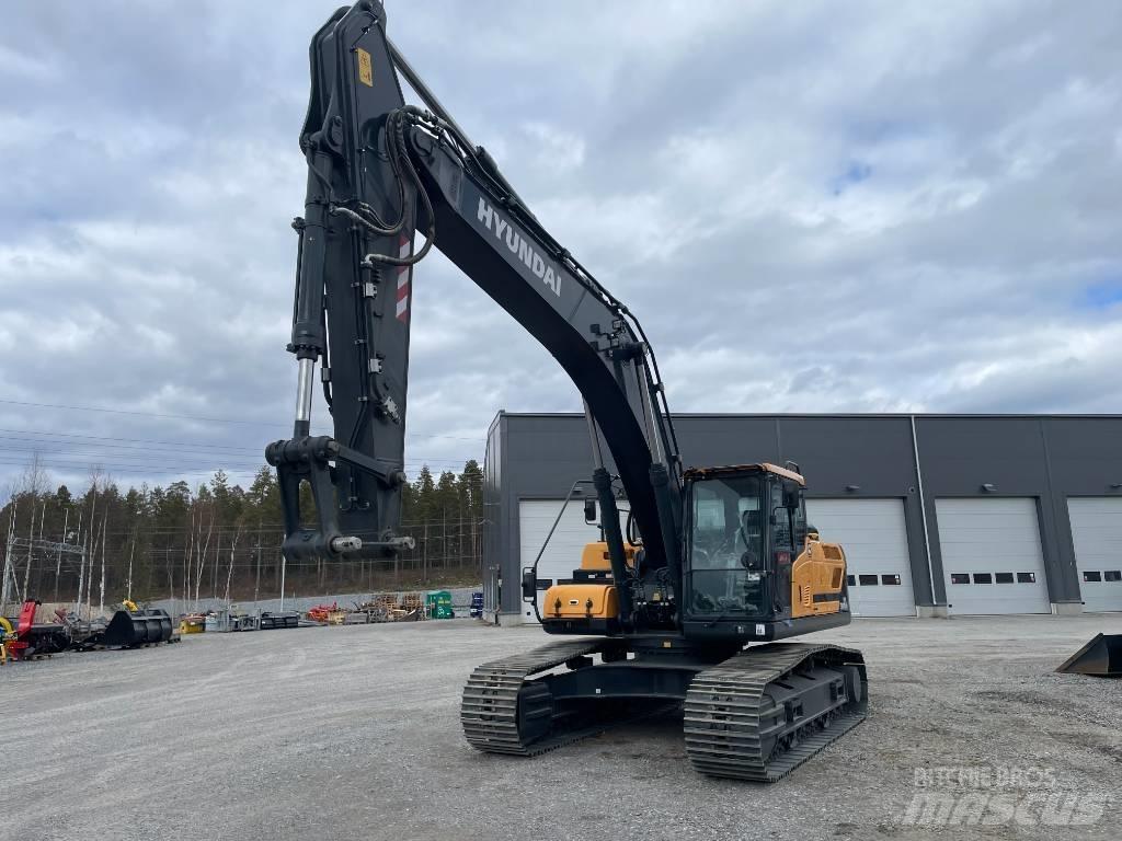 Hyundai HX 300 AL Gravemaskiner på larvebånd