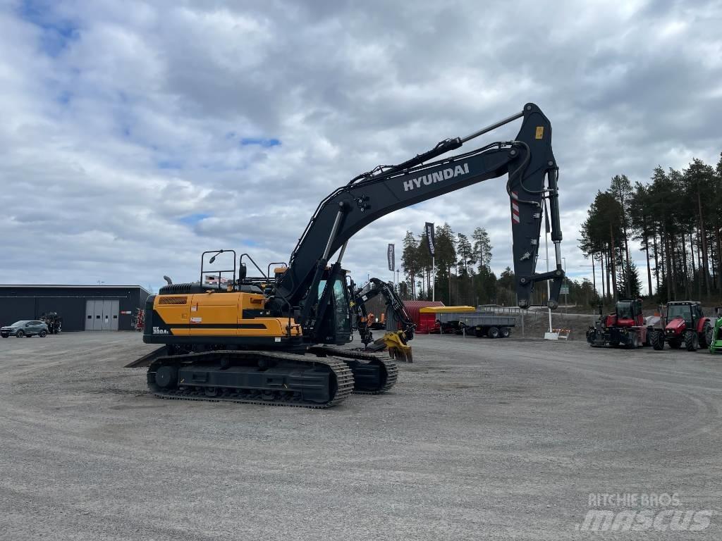 Hyundai HX 300 AL Gravemaskiner på larvebånd