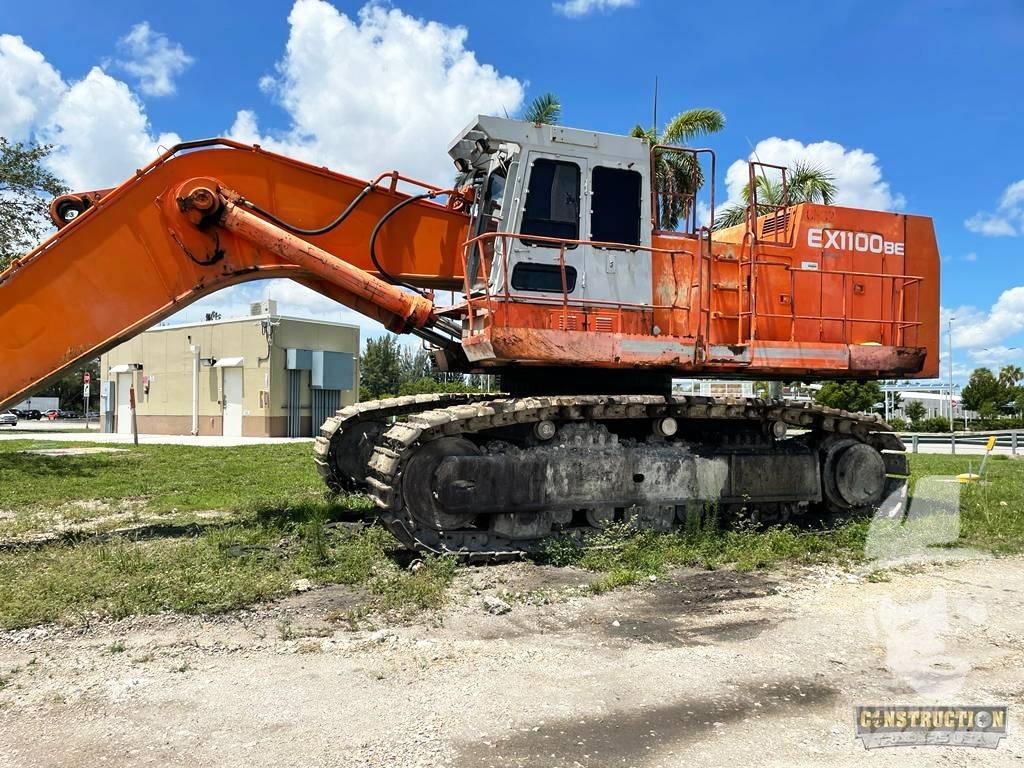 Hitachi EX 1100 BE-3 Gravemaskiner på larvebånd