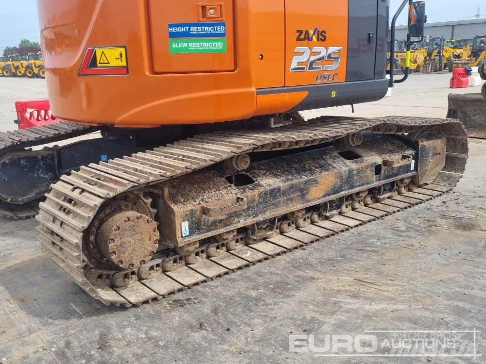 Hitachi ZX225USLC-7 Gravemaskiner på larvebånd