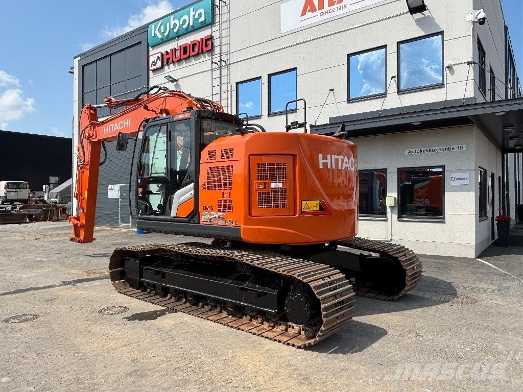 Hitachi ZX225USLC-7 Gravemaskiner på larvebånd