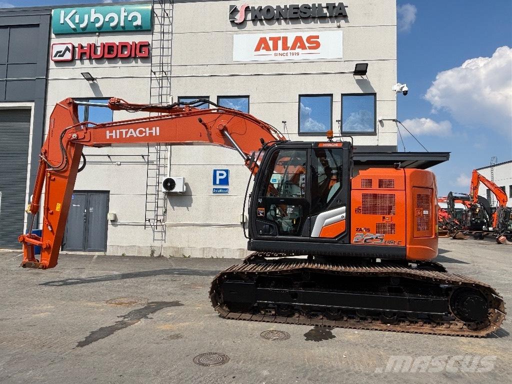 Hitachi ZX225USLC-7 Gravemaskiner på larvebånd