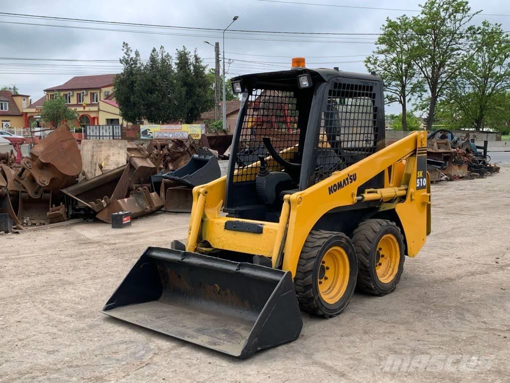 Komatsu SK 510 Minilæsser - skridstyret