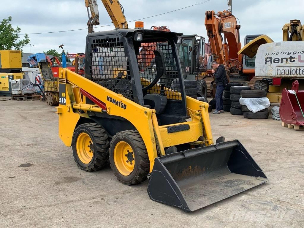 Komatsu SK 510 Minilæsser - skridstyret
