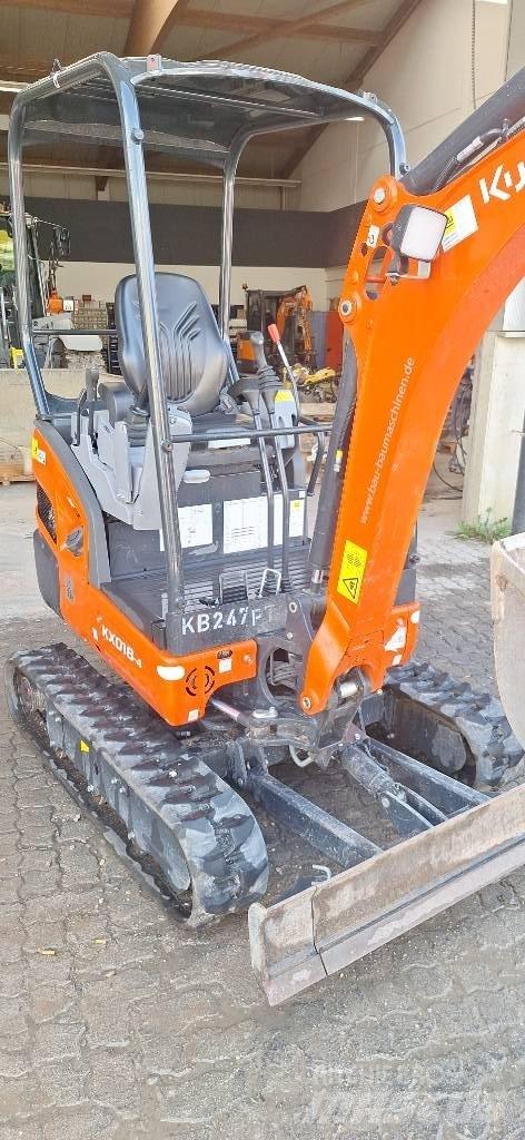 Kubota KX 018-4 Minigravemaskiner