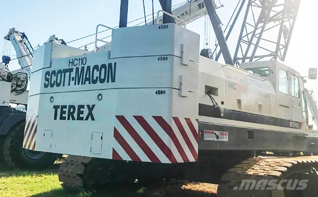 Terex HC 110 Kraner på larvebånd