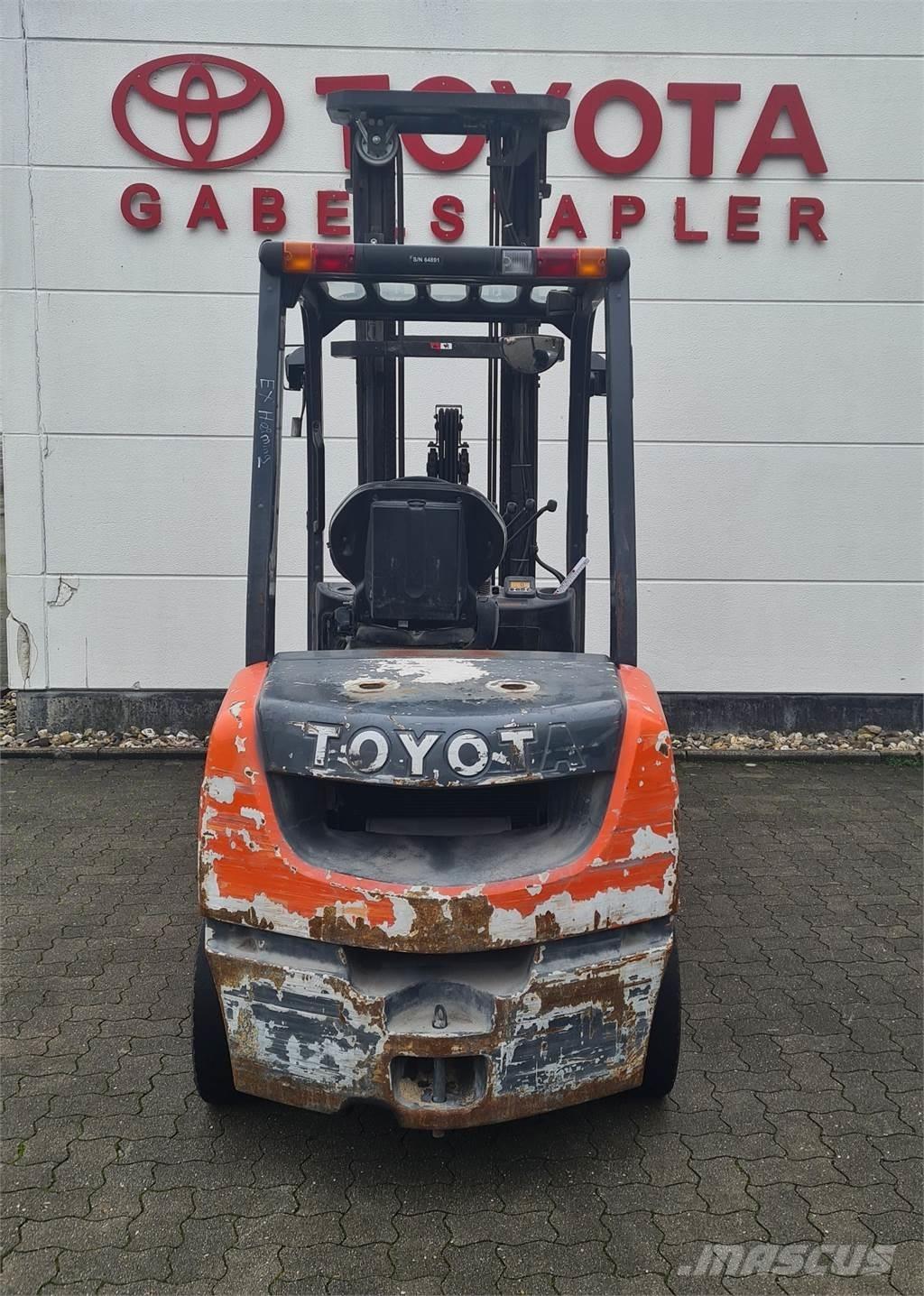 Toyota 02-8FDF30 Diesel gaffeltrucks