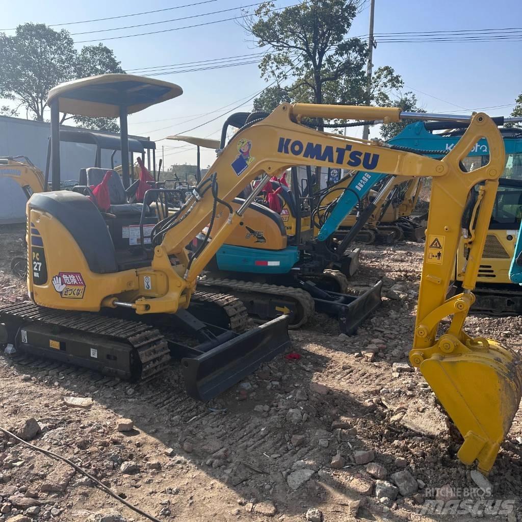 Komatsu PC 27 Gravemaskiner på larvebånd