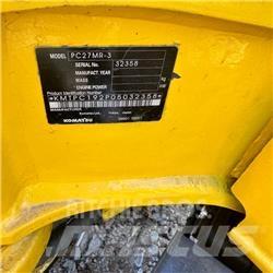 Komatsu PC 27 Gravemaskiner på larvebånd