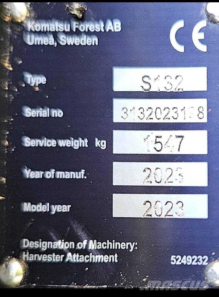 Komatsu 941 Skovningsmaskiner