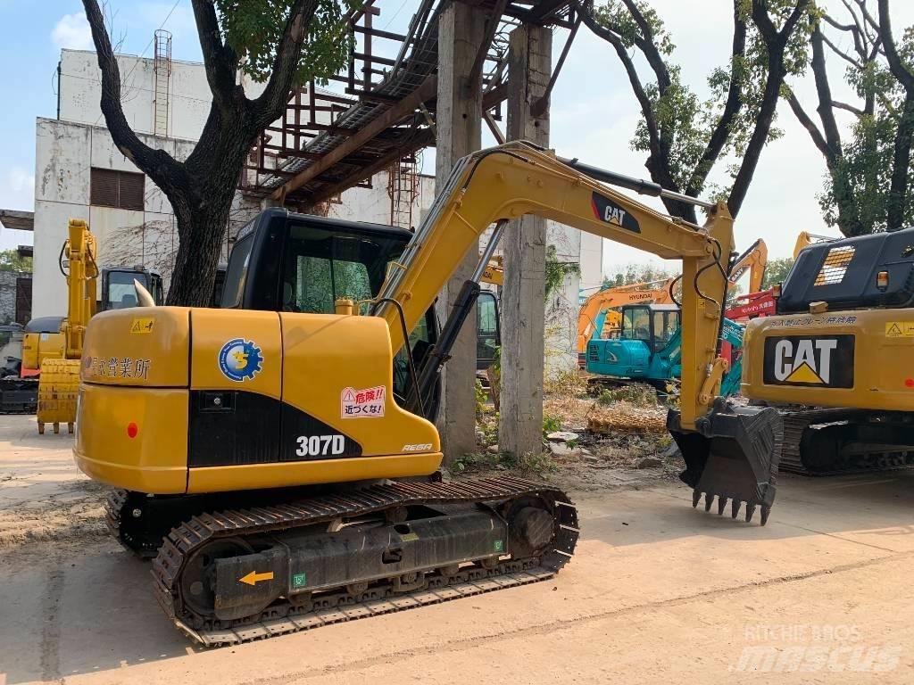 CAT 307D Midi-gravemaskiner 7t - 12t