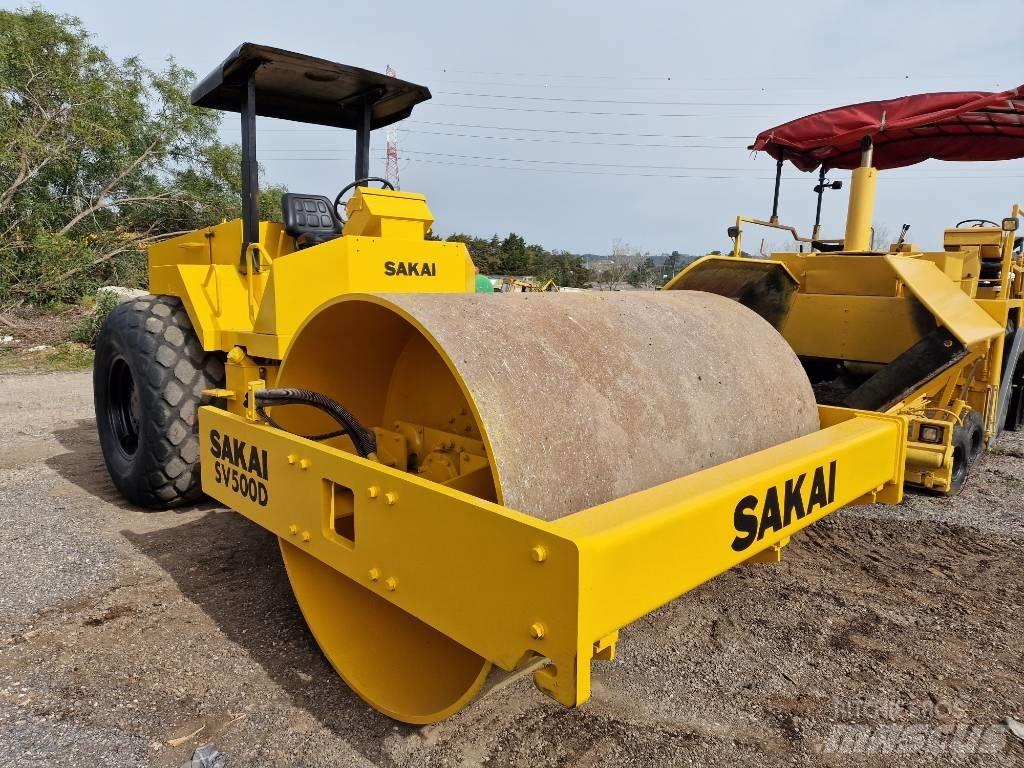 Sakai SV 500 Enkelt tromle