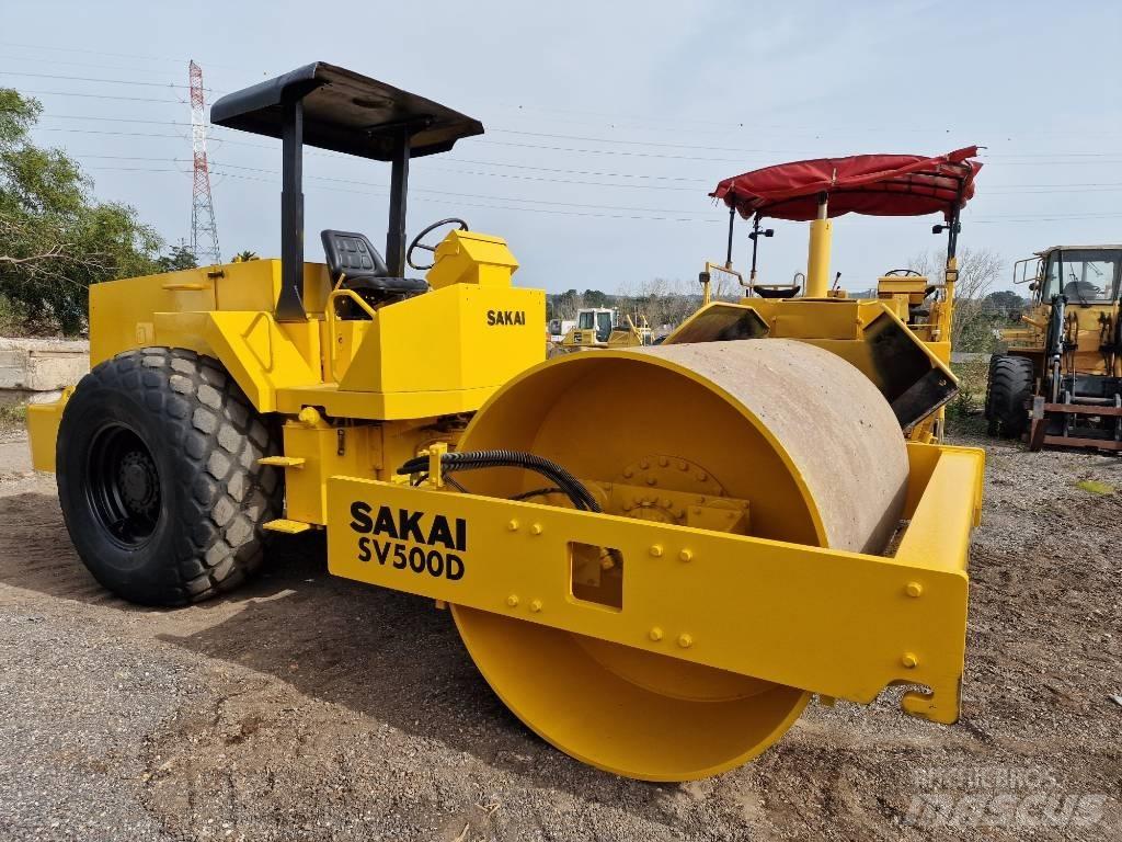 Sakai SV 500 Enkelt tromle