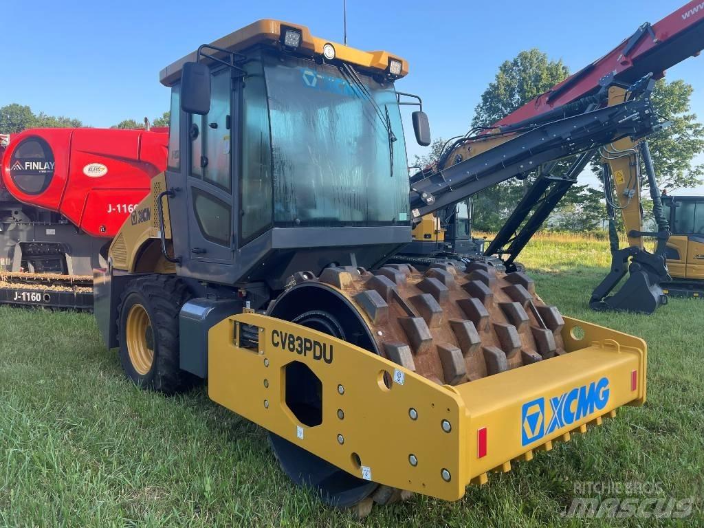 XCMG CV 83 PDU Enkelt tromle