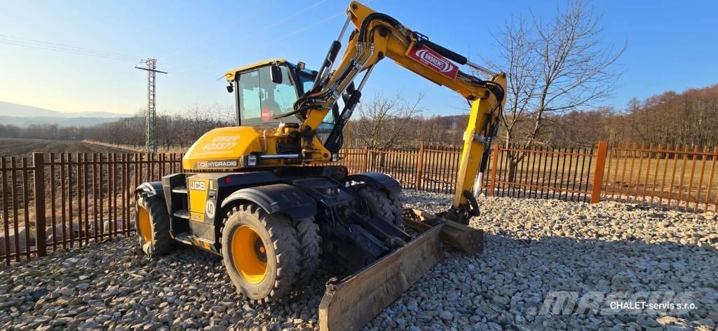 JCB 110 W Hydradig Gravemaskiner på hjul