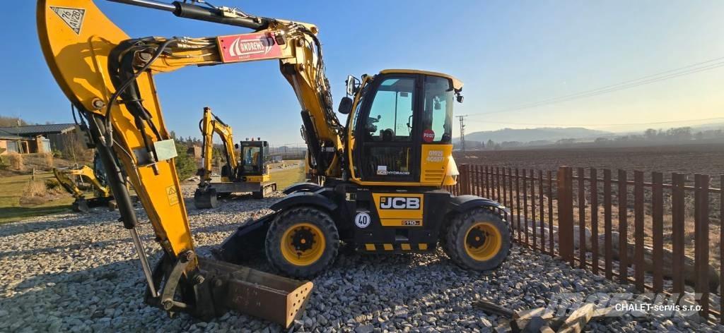 JCB 110 W Hydradig Gravemaskiner på hjul