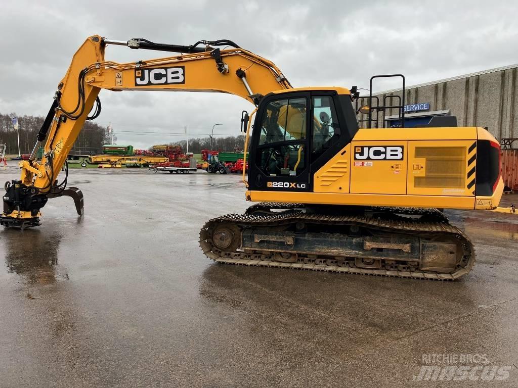 JCB 220X LC Gravemaskiner på larvebånd
