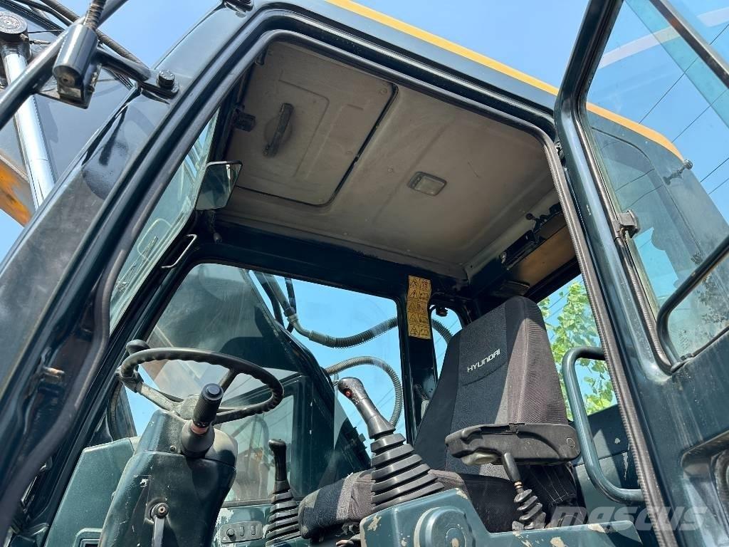 Hyundai 210W-9 Gravemaskiner på hjul