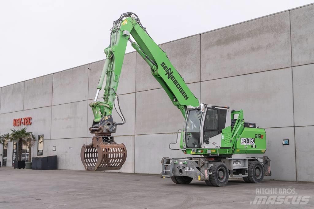 Sennebogen 818 E Gravemaskiner på hjul