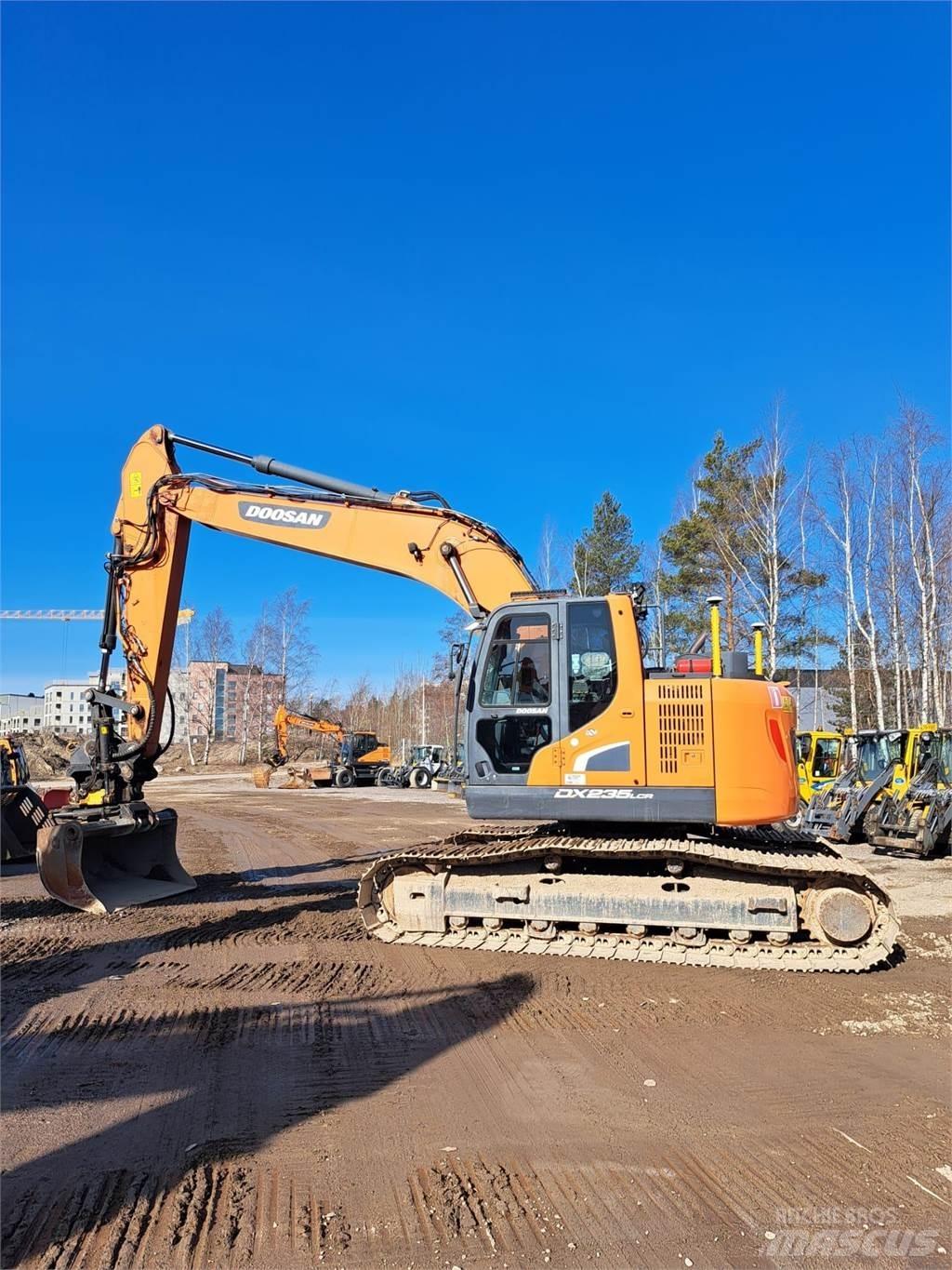 Doosan DX235LCR-5 Gravemaskiner på larvebånd