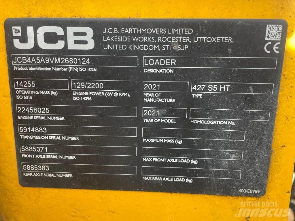 JCB 427 HT Læssemaskiner på hjul