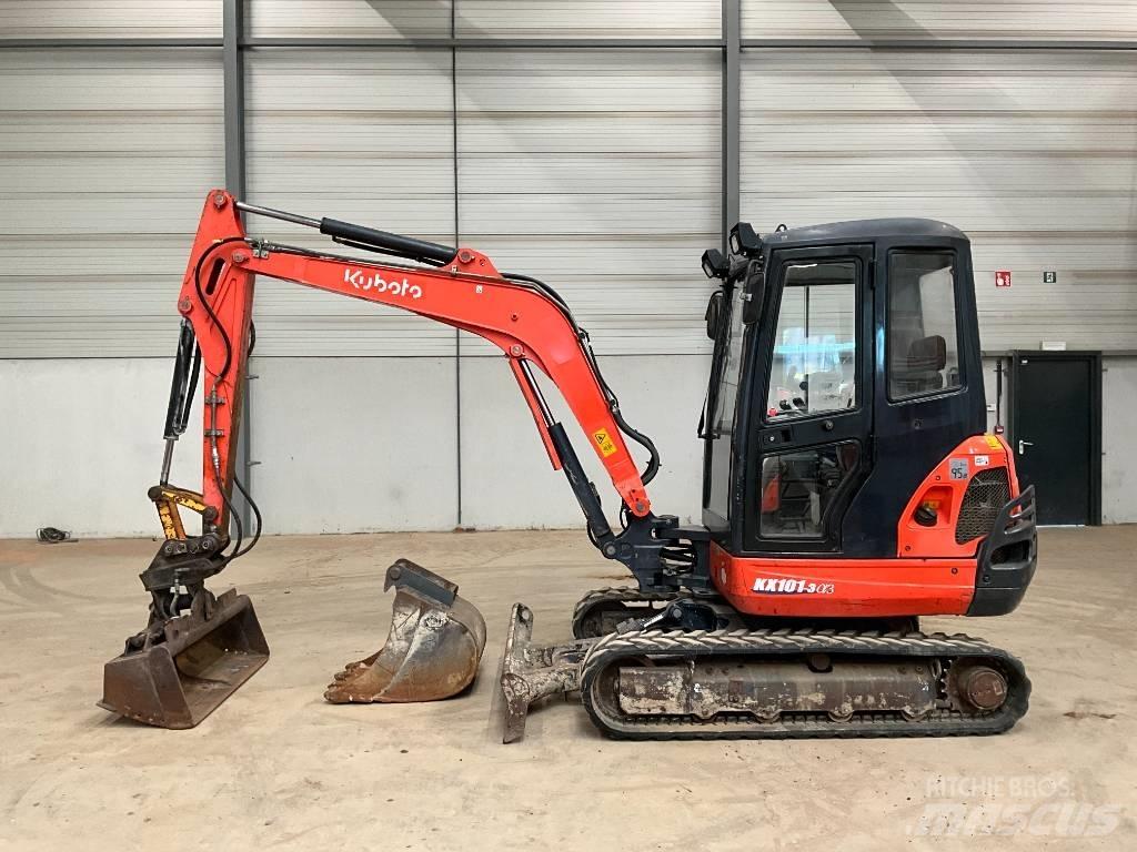 Kubota KX 101-3 A 3 Minigravemaskiner