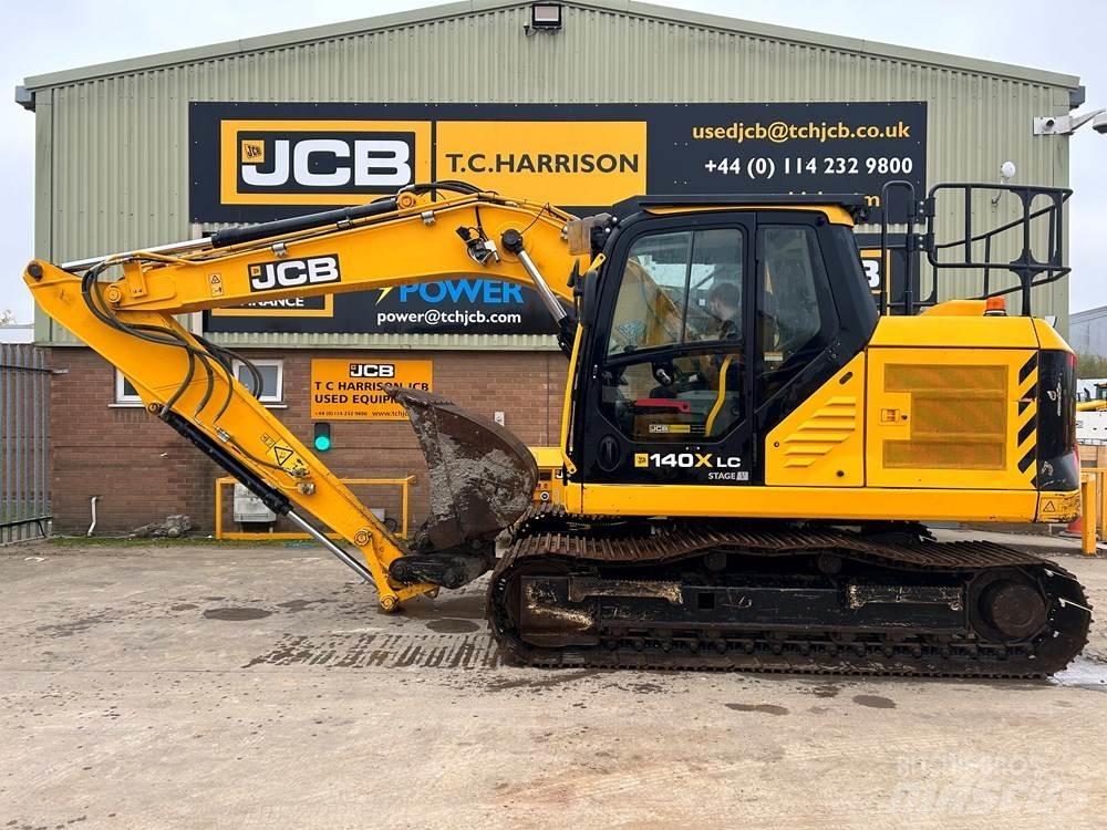 JCB 140X Gravemaskiner på larvebånd