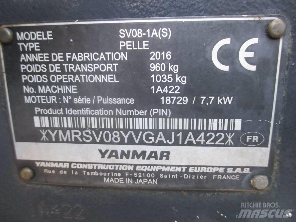 Yanmar SV 08-1 A Minigravemaskiner