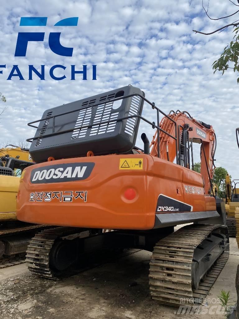 Doosan DX 340 LC Gravemaskiner på larvebånd