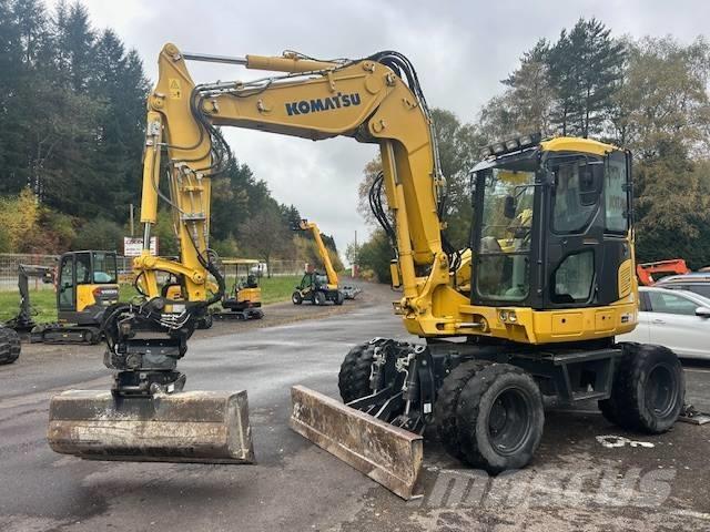 Komatsu PW 98 MR Gravemaskiner på hjul