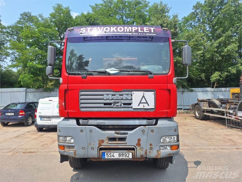 MAN TGA 35.410 8X4 Lastbil med lad/Flatbed