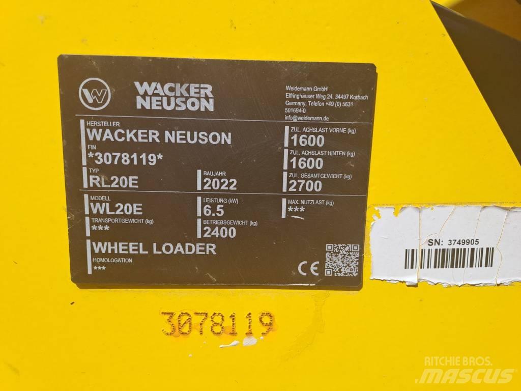 Wacker Neuson WL20e Læssemaskiner på hjul