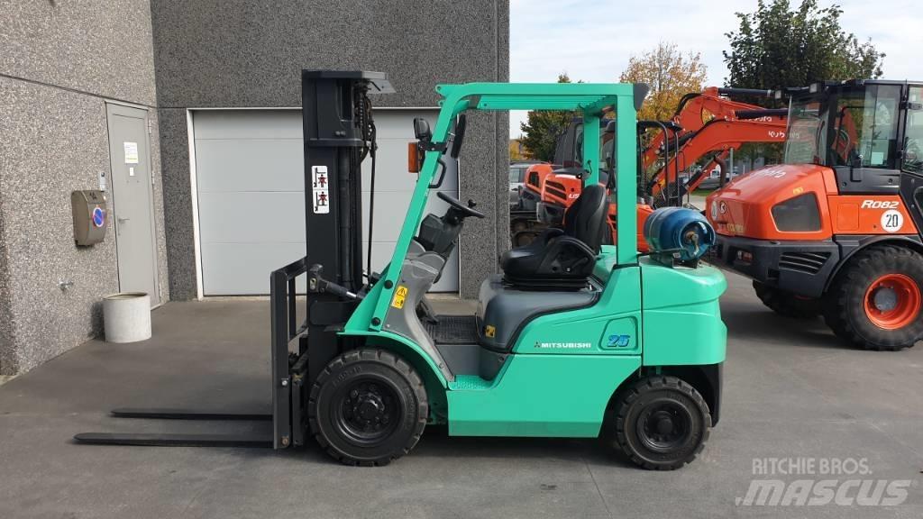 Mitsubishi FGE25NT LPG gaffeltrucks