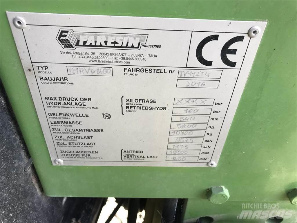 Faresin TMRVD1400 Fuldfoderblandere