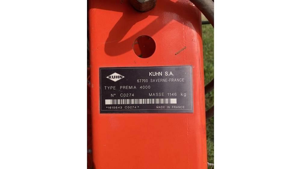 Kuhn 4000 Såmaskine