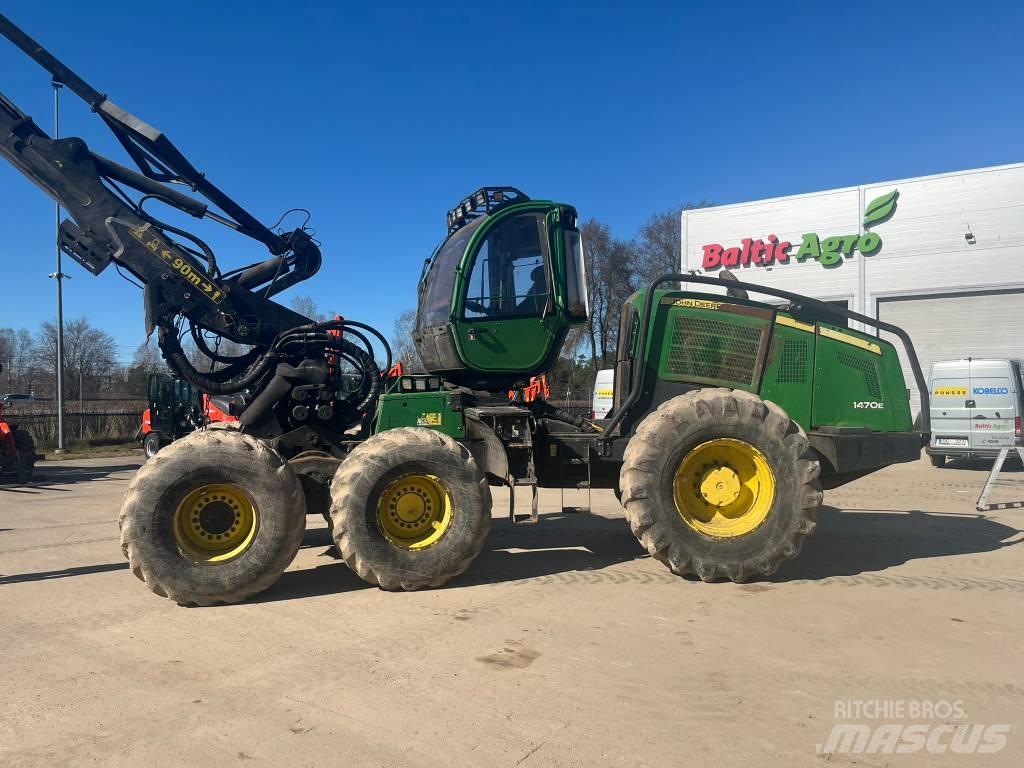 John Deere 1470 E Skovningsmaskiner