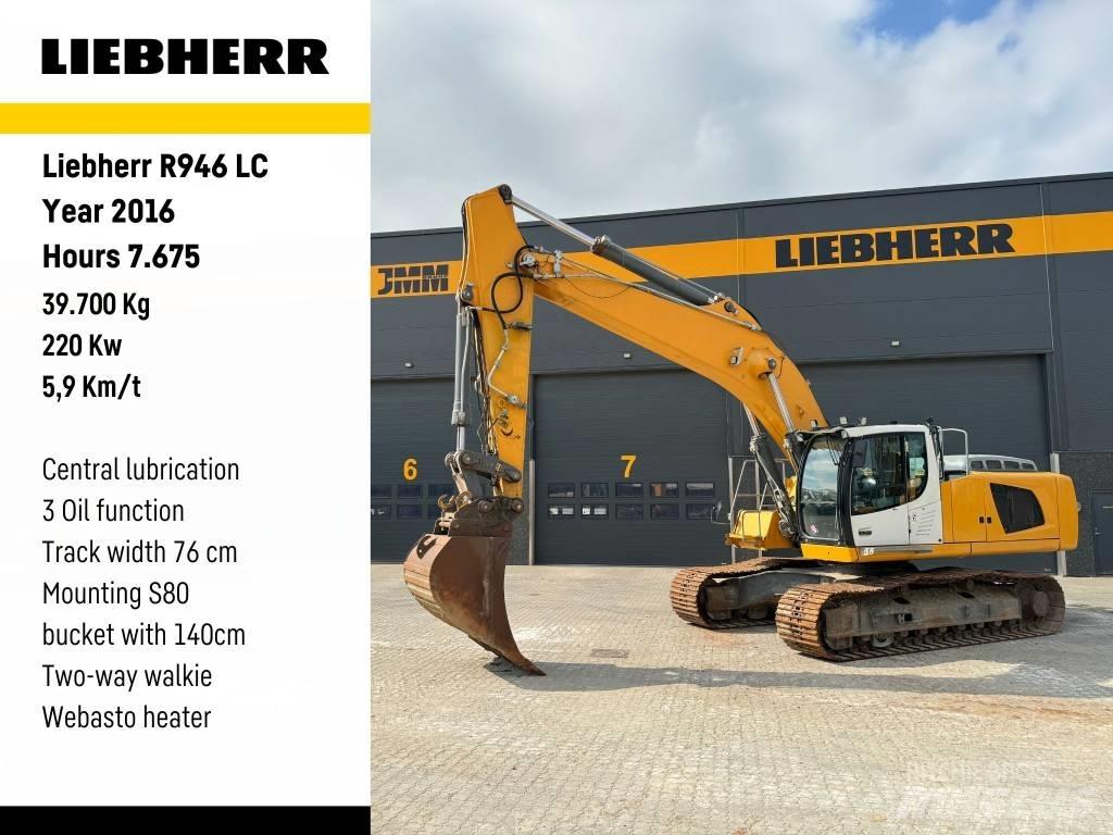 Liebherr R946 LC Gravemaskiner på larvebånd
