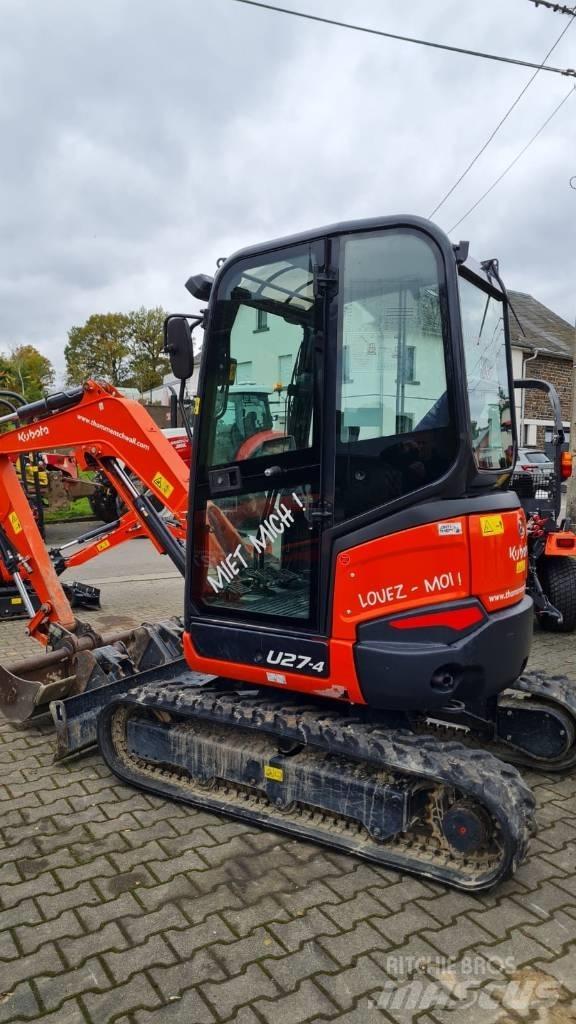 Kubota U 27-4 Minigravemaskiner