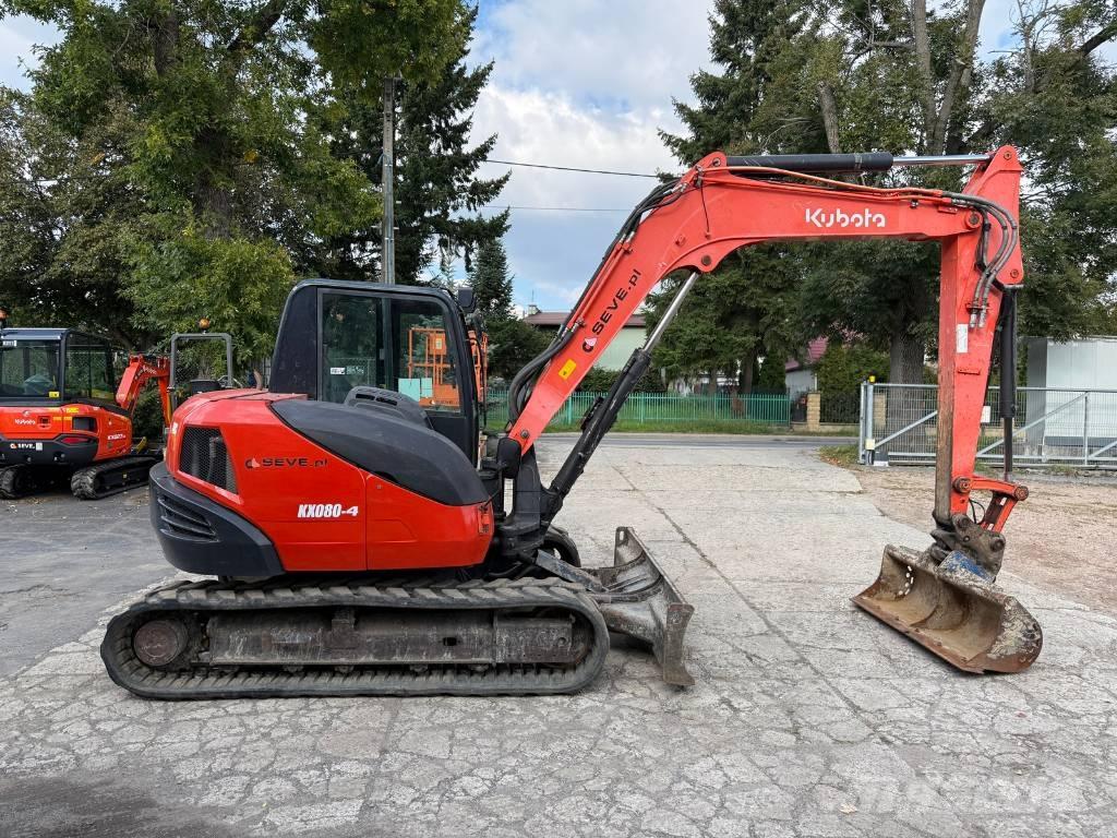 Kubota KX 080-4 Midi-gravemaskiner 7t - 12t